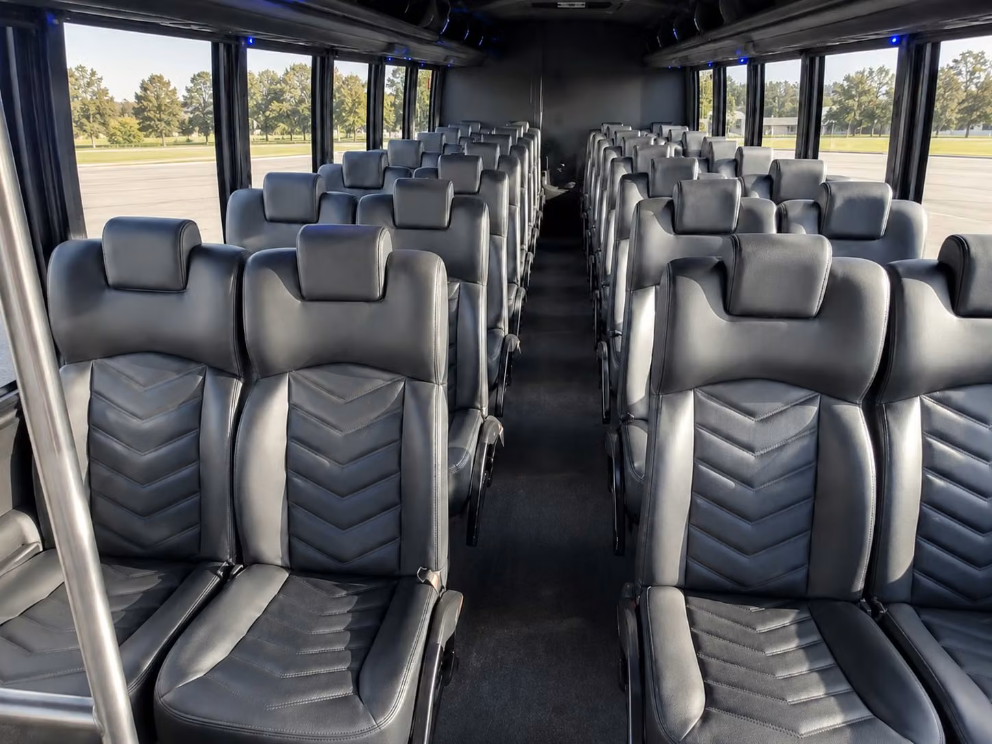 18 passenger minibus inside