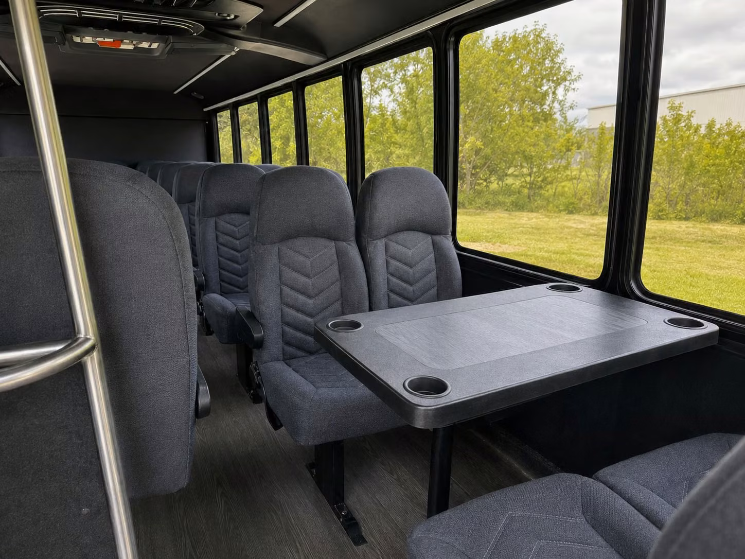 20 passenger minibus inside