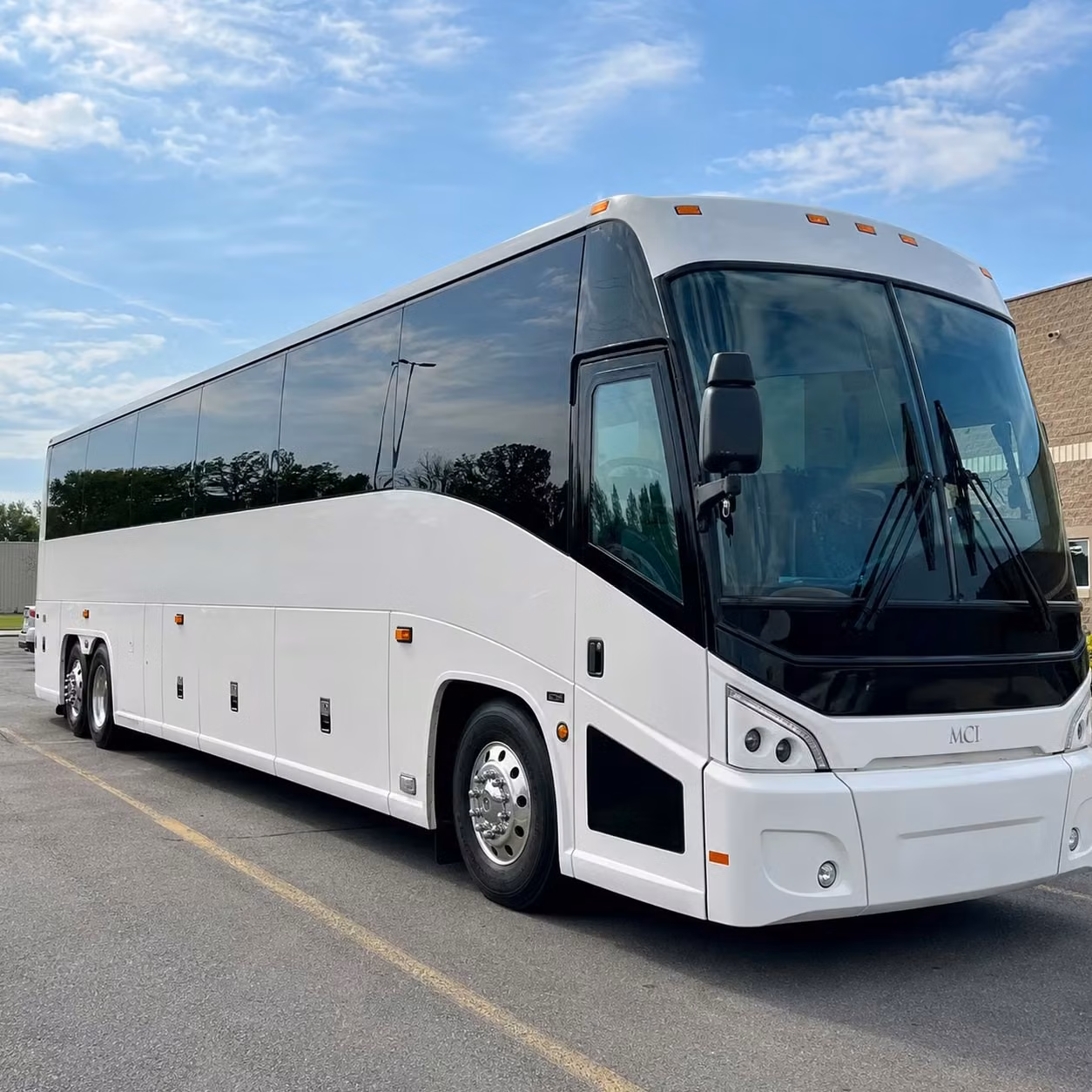 56 passenger charter bus