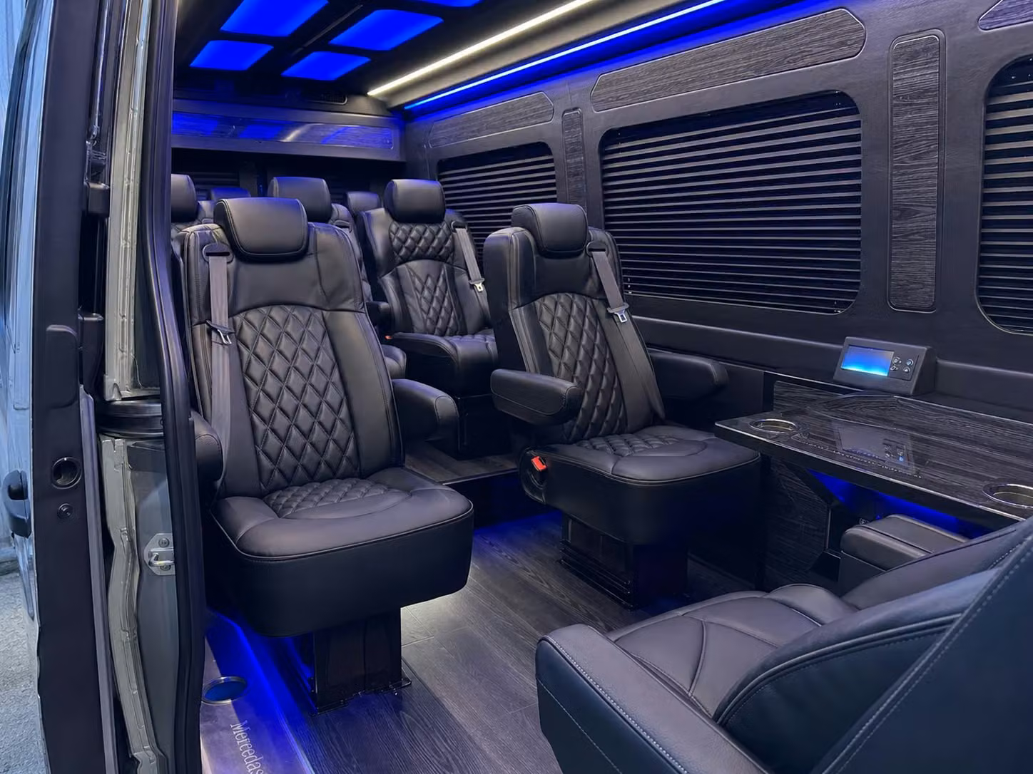 sprinter van transportation for groups and events across springfield